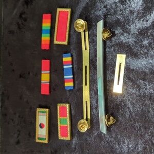 U.S. Army 2nd Battalion 5th Infantry Medal Award Ribbons Set of 6 Ready to Wear